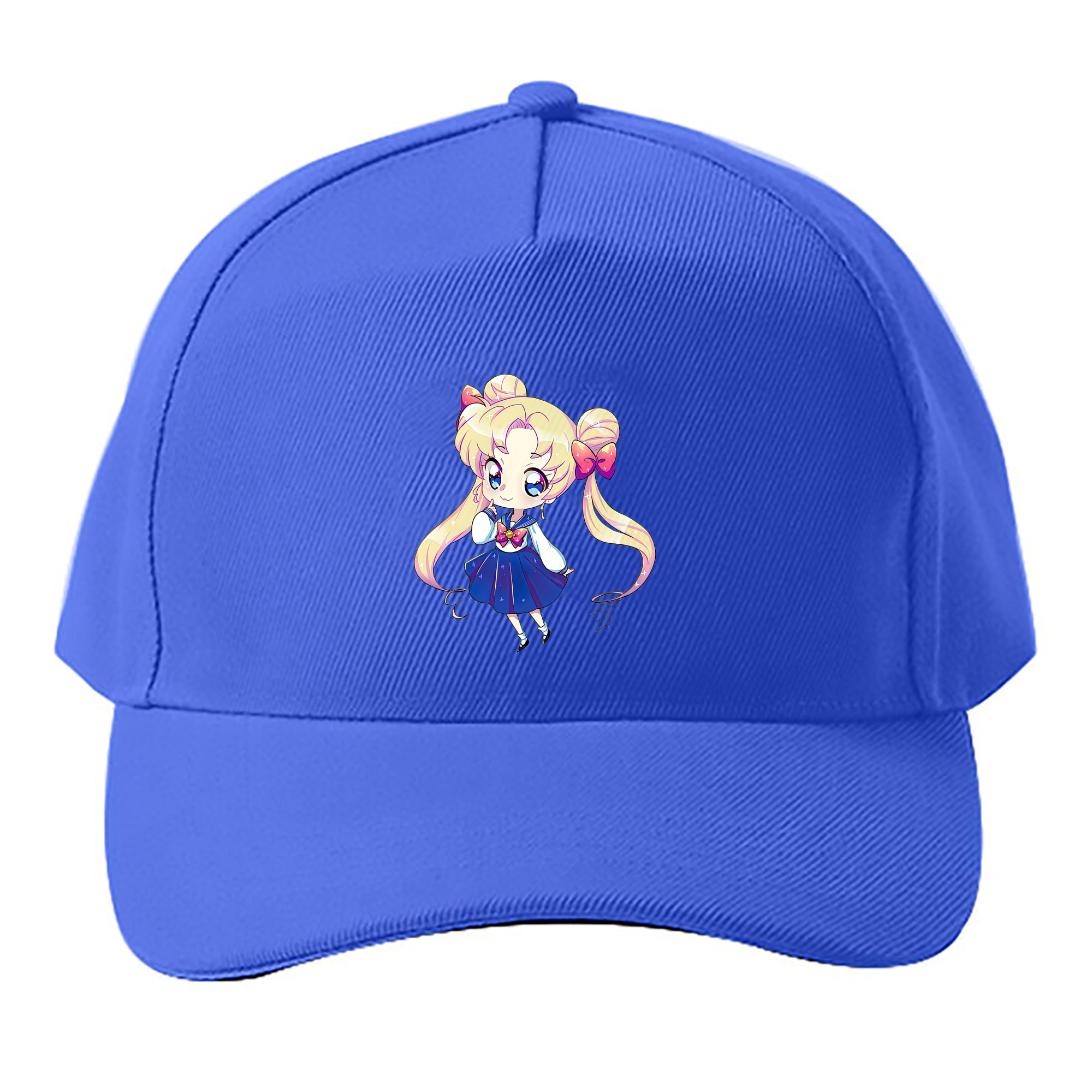 （画像用） 美少女戦士セーラームーン 月野 うさぎ つきの うさぎ Sailor Moon Tsukino Usagi ベースボールキャップ 綿100％ 男女兼用 帽子 スポーツ
